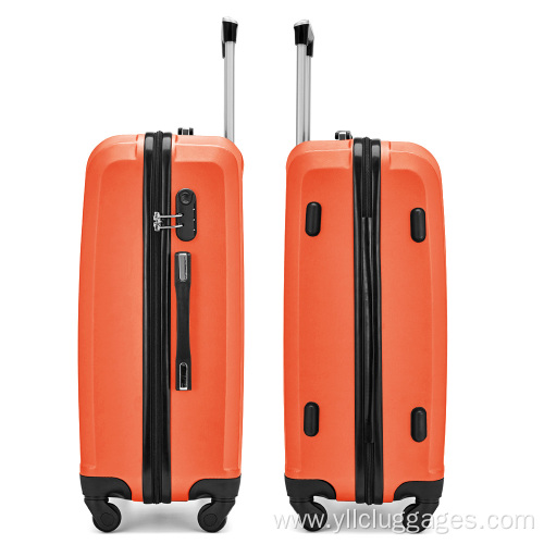 Fashion Orange 3PCS Travel Carry-on Luggage Set